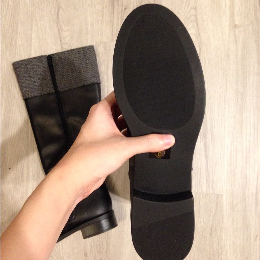 NEW American Eagle Wool Trim Buckle Riding Boots - Picture 7 of 10